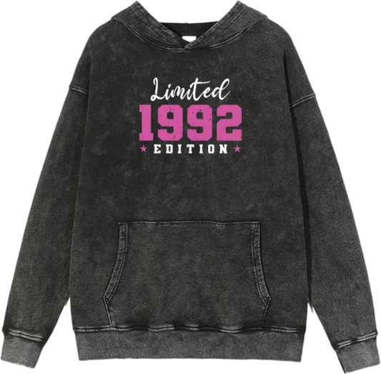 age Oversize  Hoodie Washed gray 1992