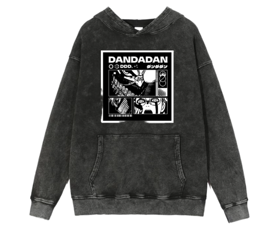 Dandadan One Size hoodie Washed 6