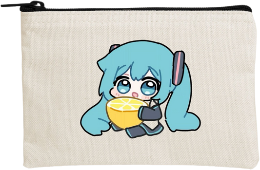 miku pencil case Beige 6