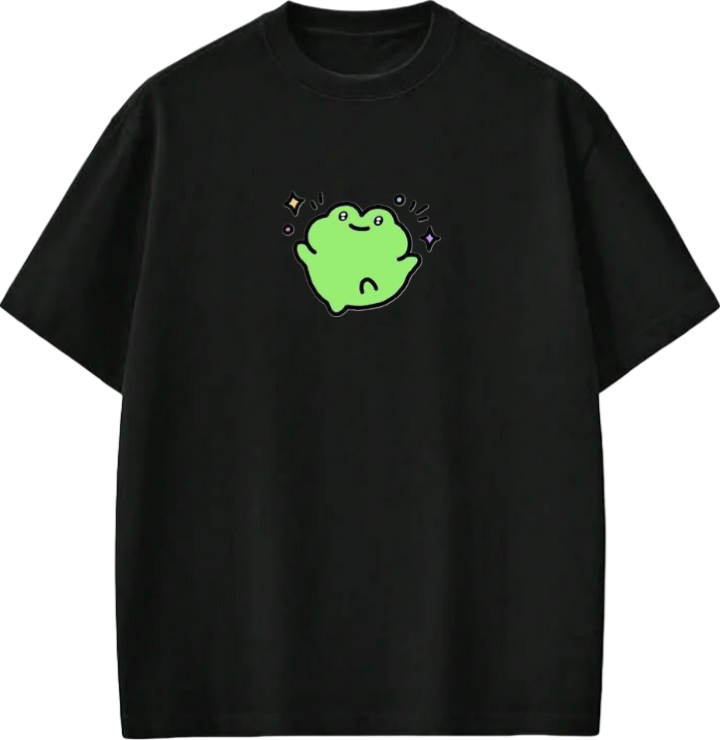 Frog One Size t- shirt Black 6