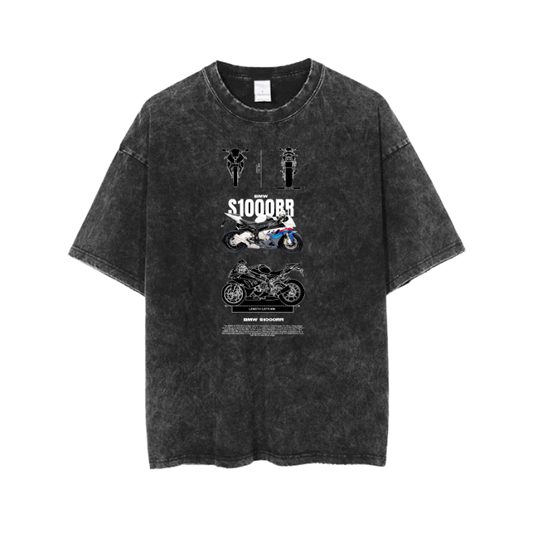 MOTOR CYCLE t- shirt One Size Washed 6