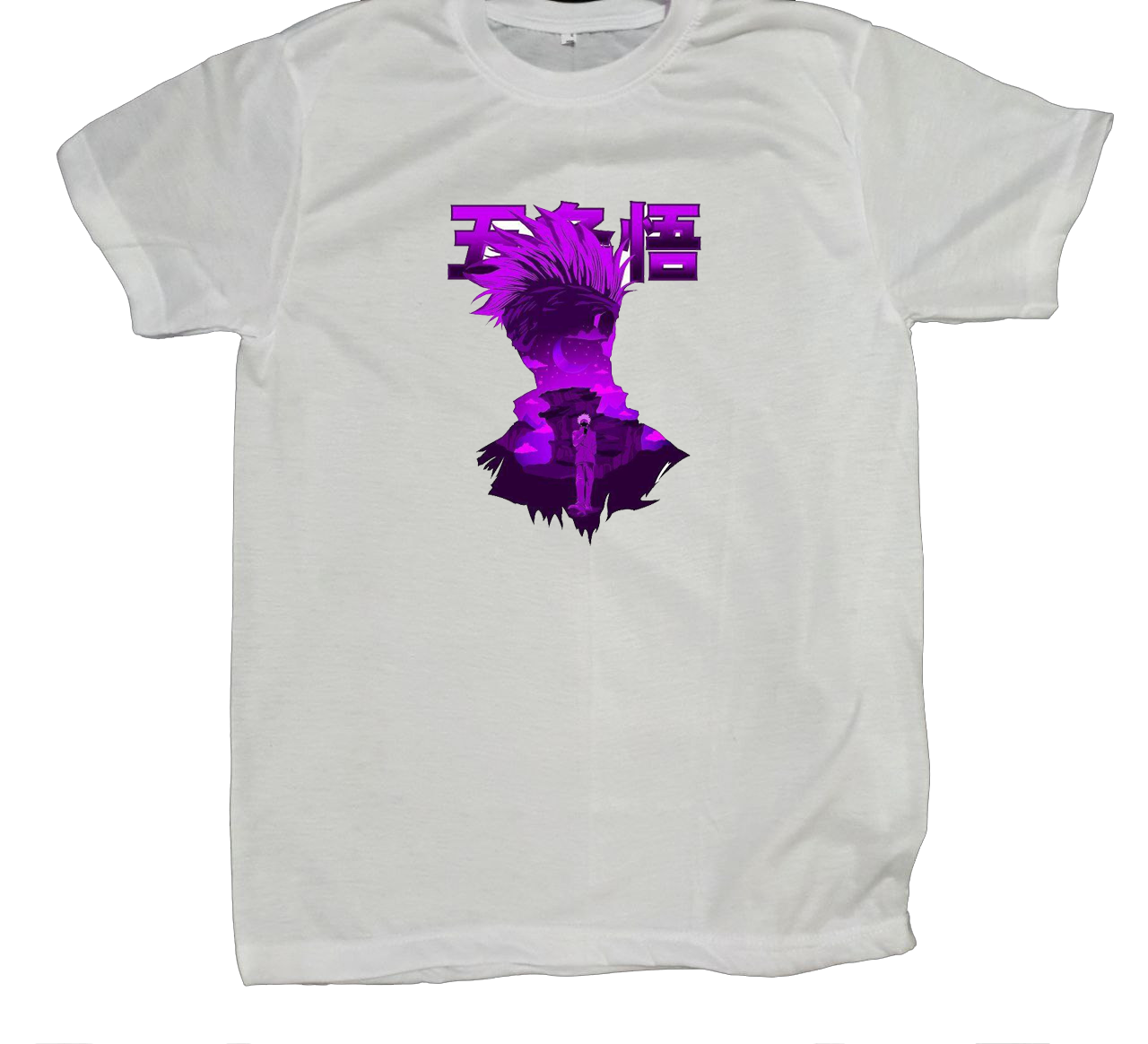 tjujutsu kaisen GOJO fit t- shirt White 10