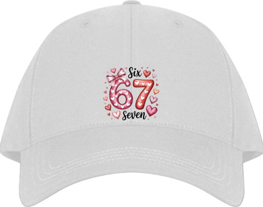 67 designs Baseball cap White 6