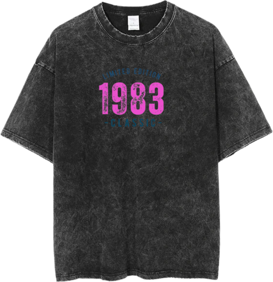 age t- shirt Washed 1983
