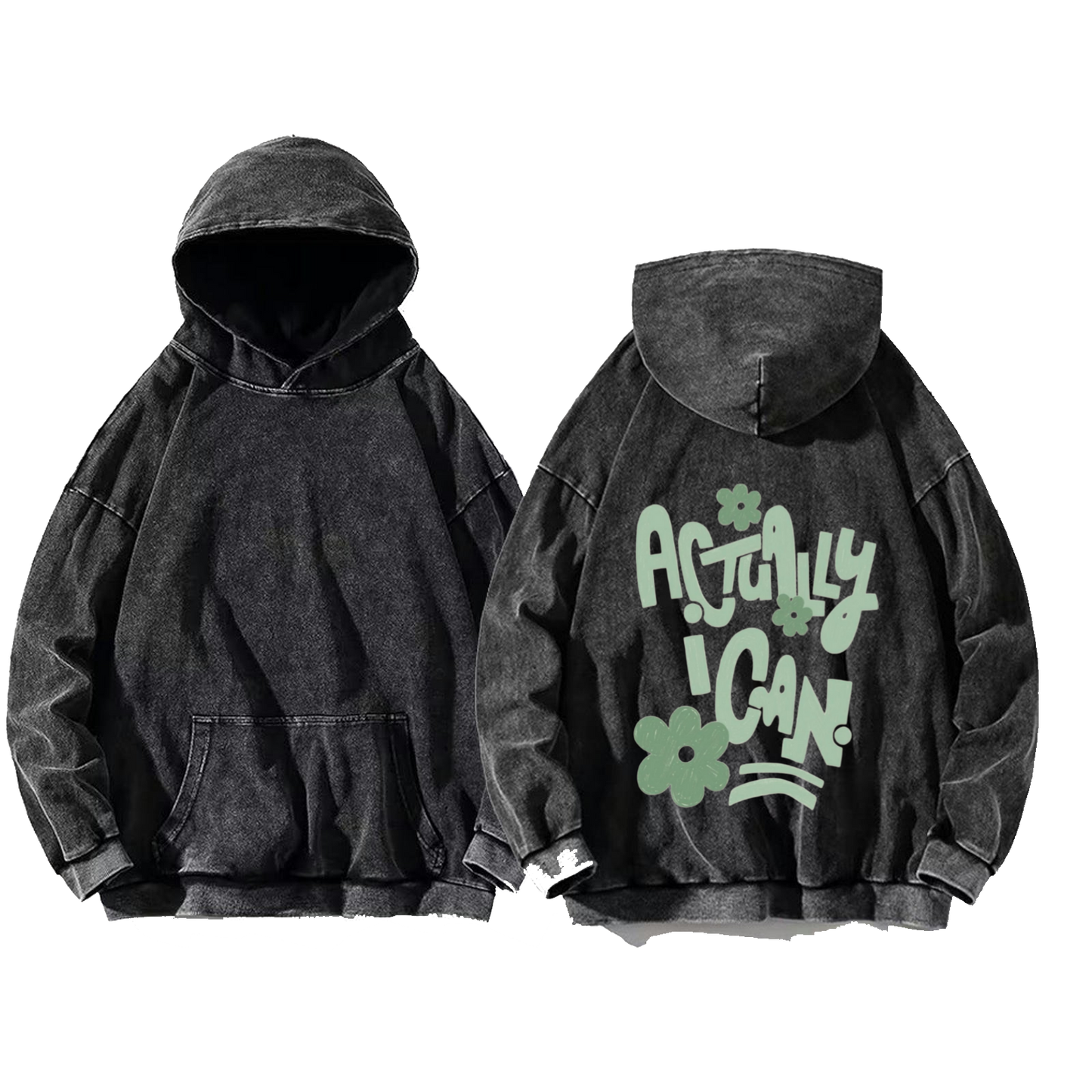 Soul Clothing Co One Size hoodie Washed Back 6