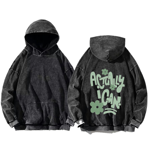 Soul Clothing Co One Size hoodie Washed Back 6