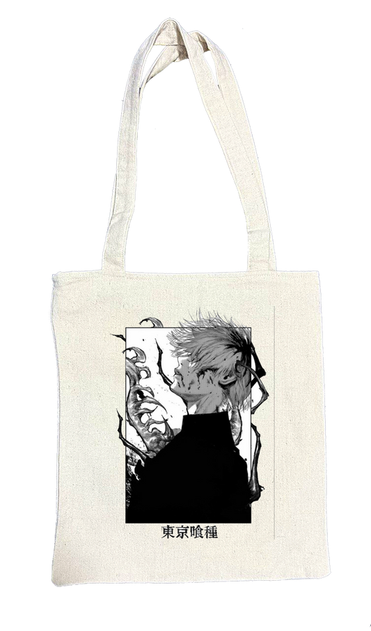 Tokyo ghoul tote bag beige 6
