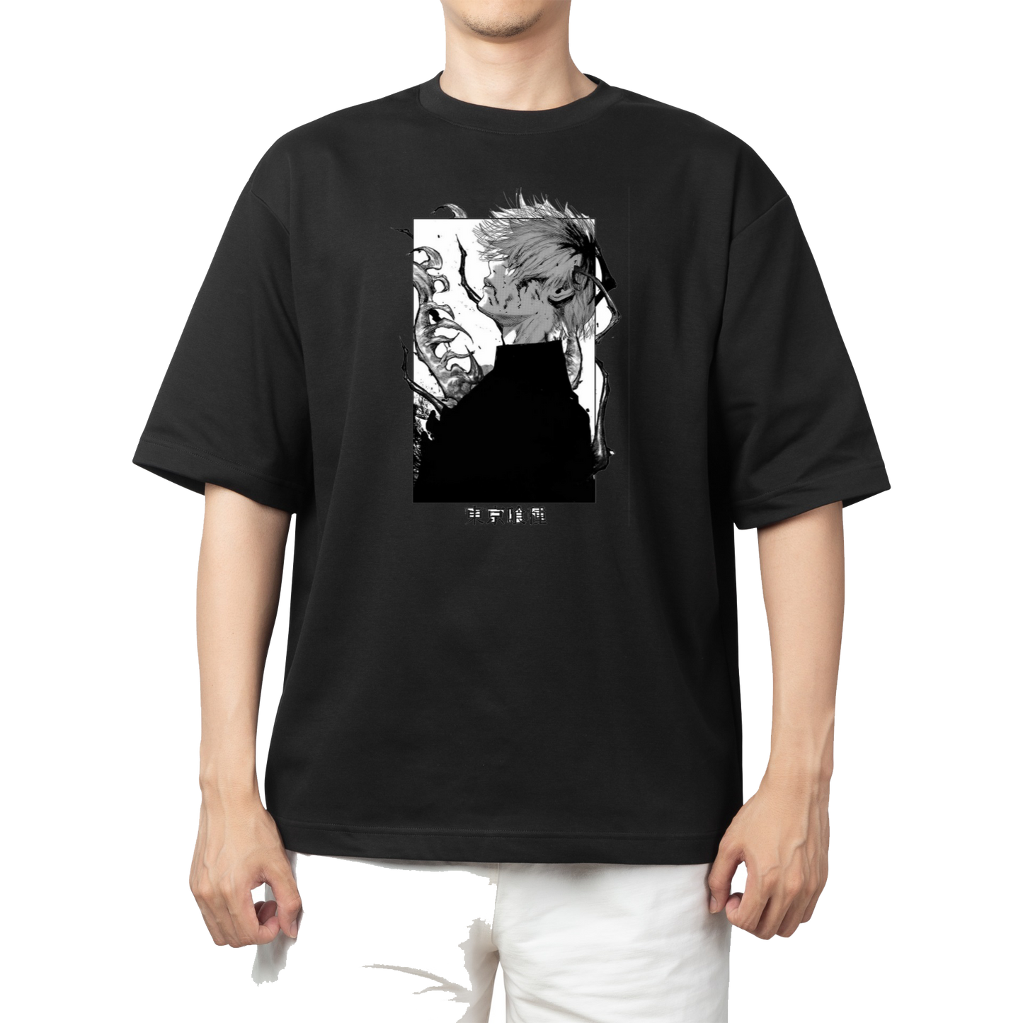 Tokyo ghoul t- shirt One Size Black 6