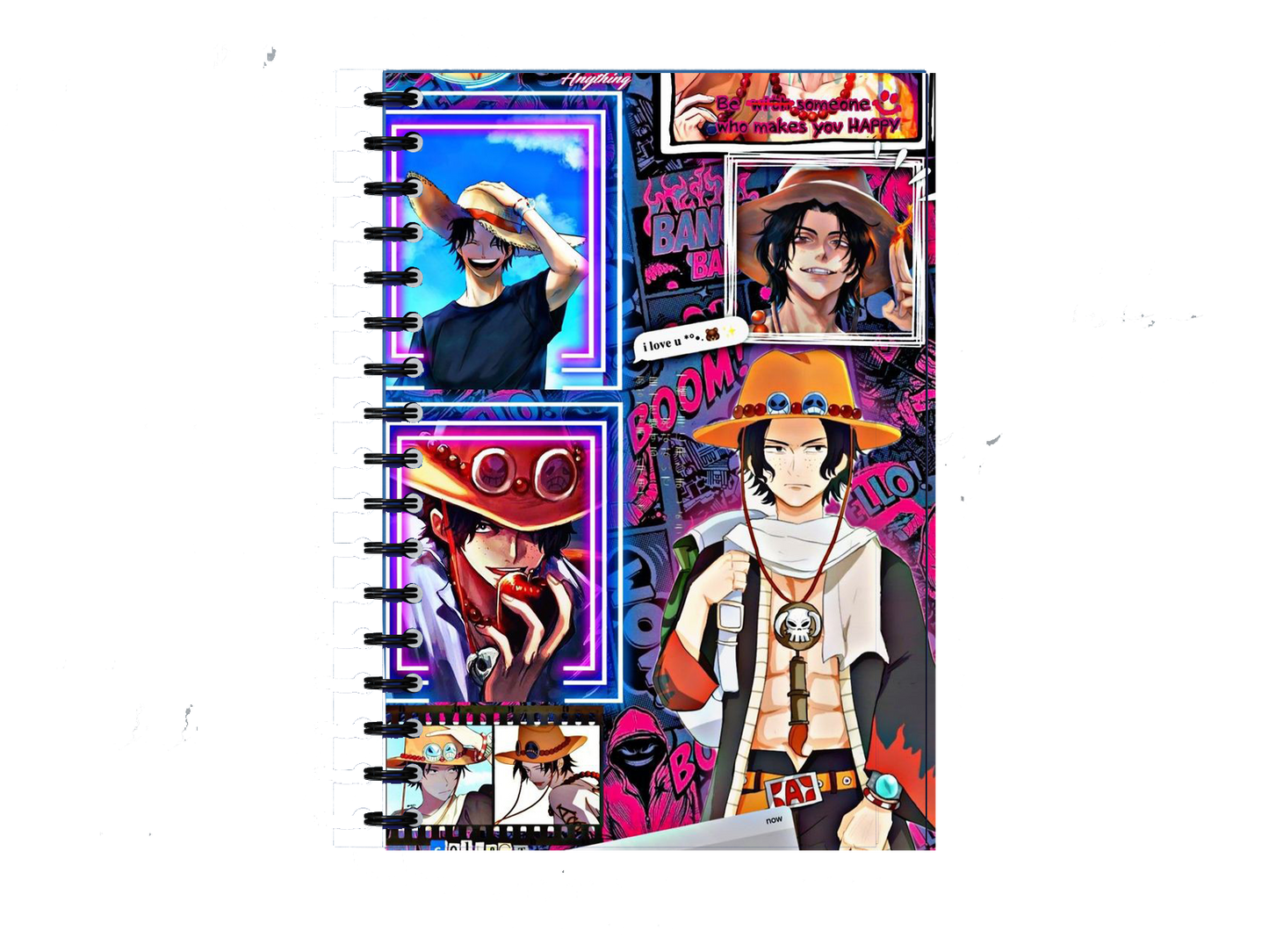 Portgas D. Ace Notebook A5 6