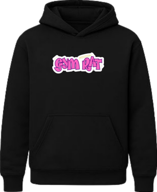 workout gym pilates Oversize Hoodie Black 6