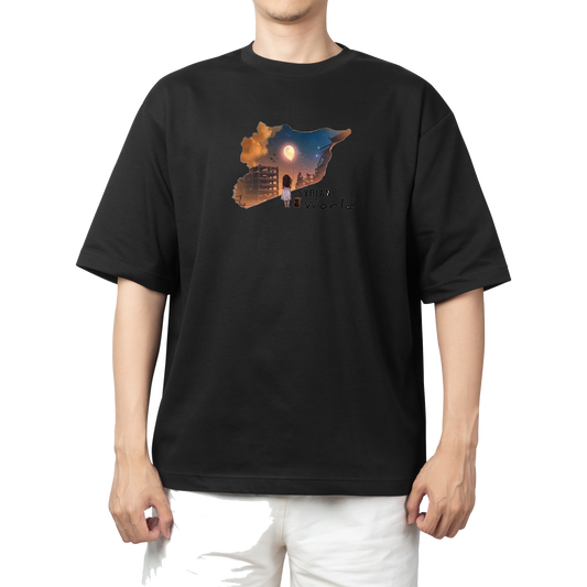 Syria t- shirt One Size Black 6