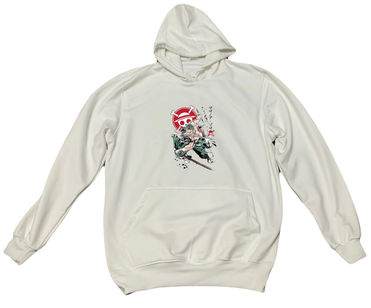 one piece One Size hoodie White 6