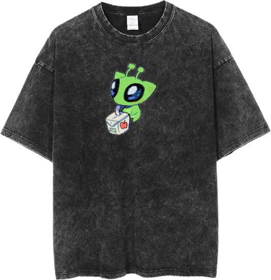 aliens One Size t- shirt Washed 6
