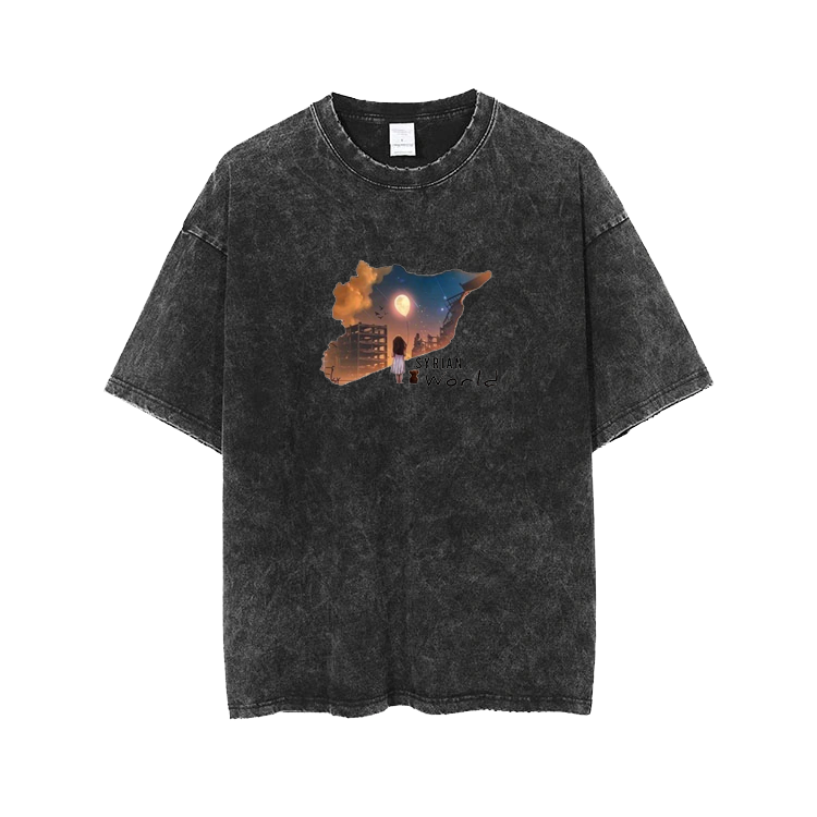 Syria t- shirt One Size Washed 6