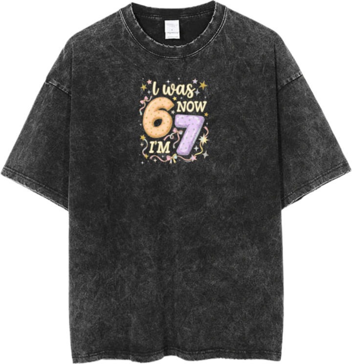 67 designs One Size t- shirt Washed 6