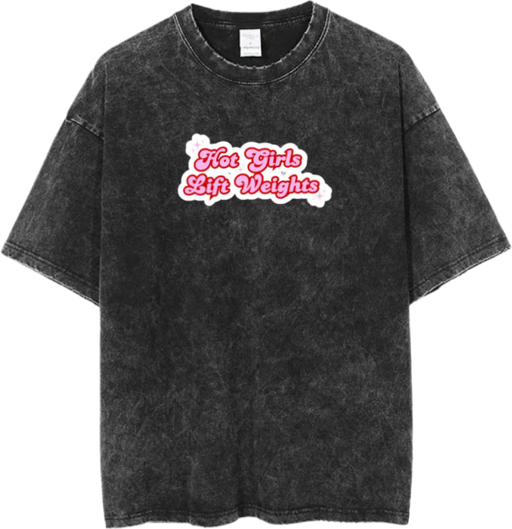 workout gym pilates One Size t- shirt Washed 6