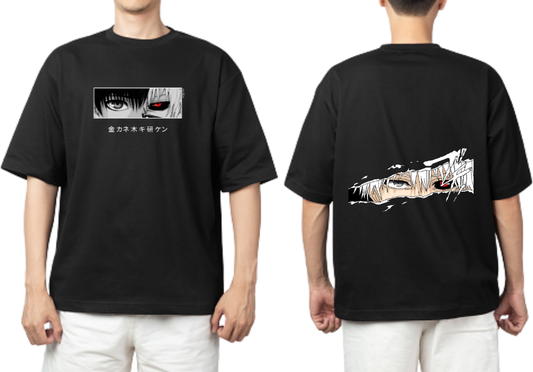 Tokyo ghoul t- shirt One Size Black Back 6