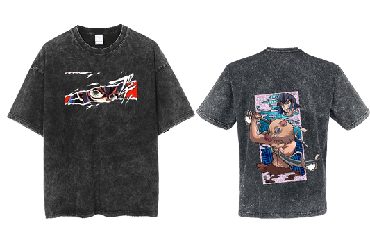 Anime Demon slayer nezuko tanjiro  One Size t- shirt Washed 6