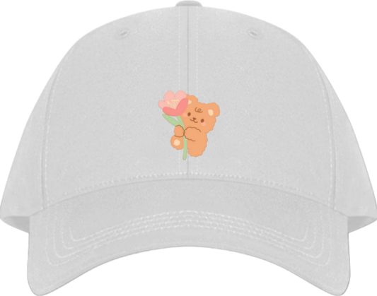 bear Baseball cap White  6