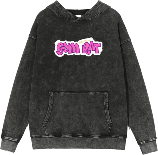 workout gym pilates Oversize Hoodie Washed 6