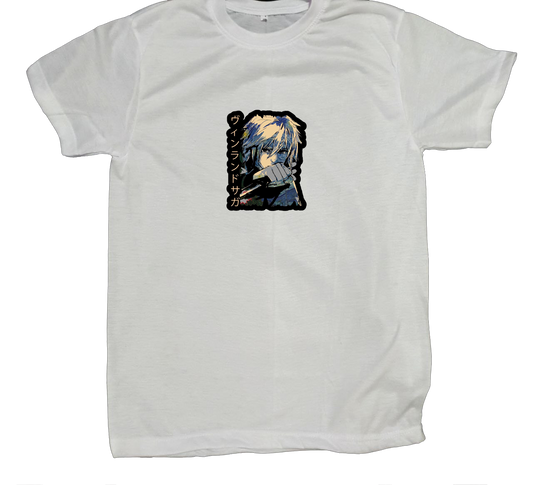 Vinland saga t- shirt fat White 6