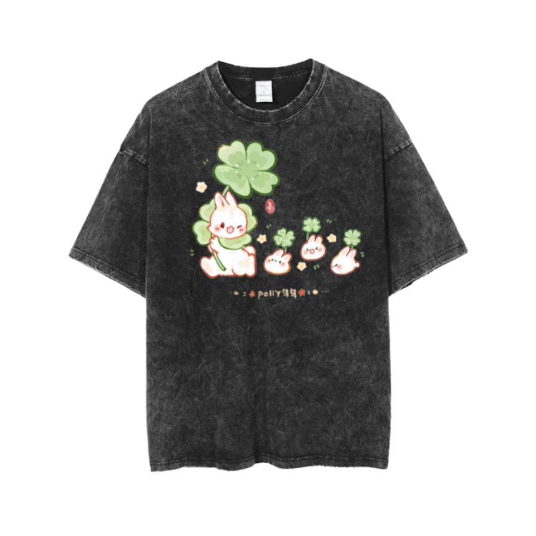 bunny One Size t- shirt Washed 6