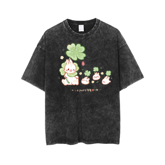 bunny One Size t- shirt Washed 6