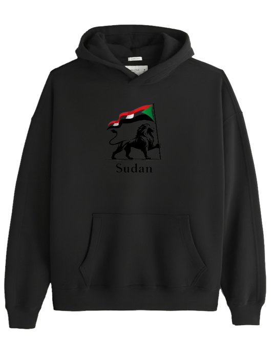 Sudan Oversize Hoodie Black 6