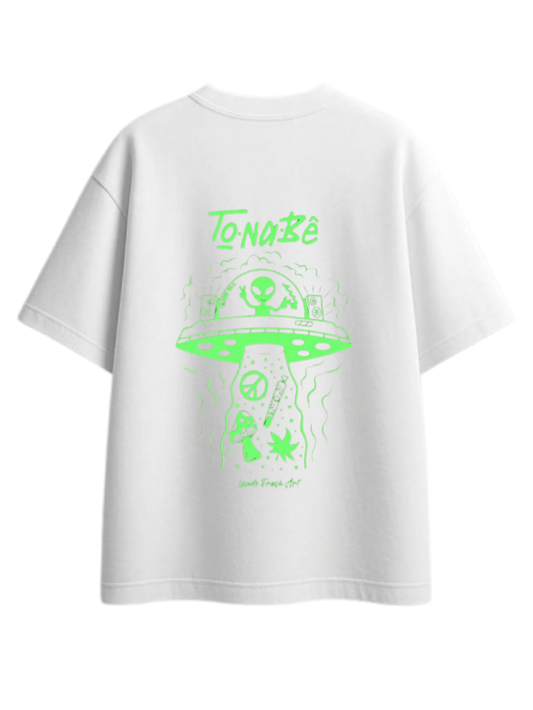 aliens One Size t- shirt White Back 7