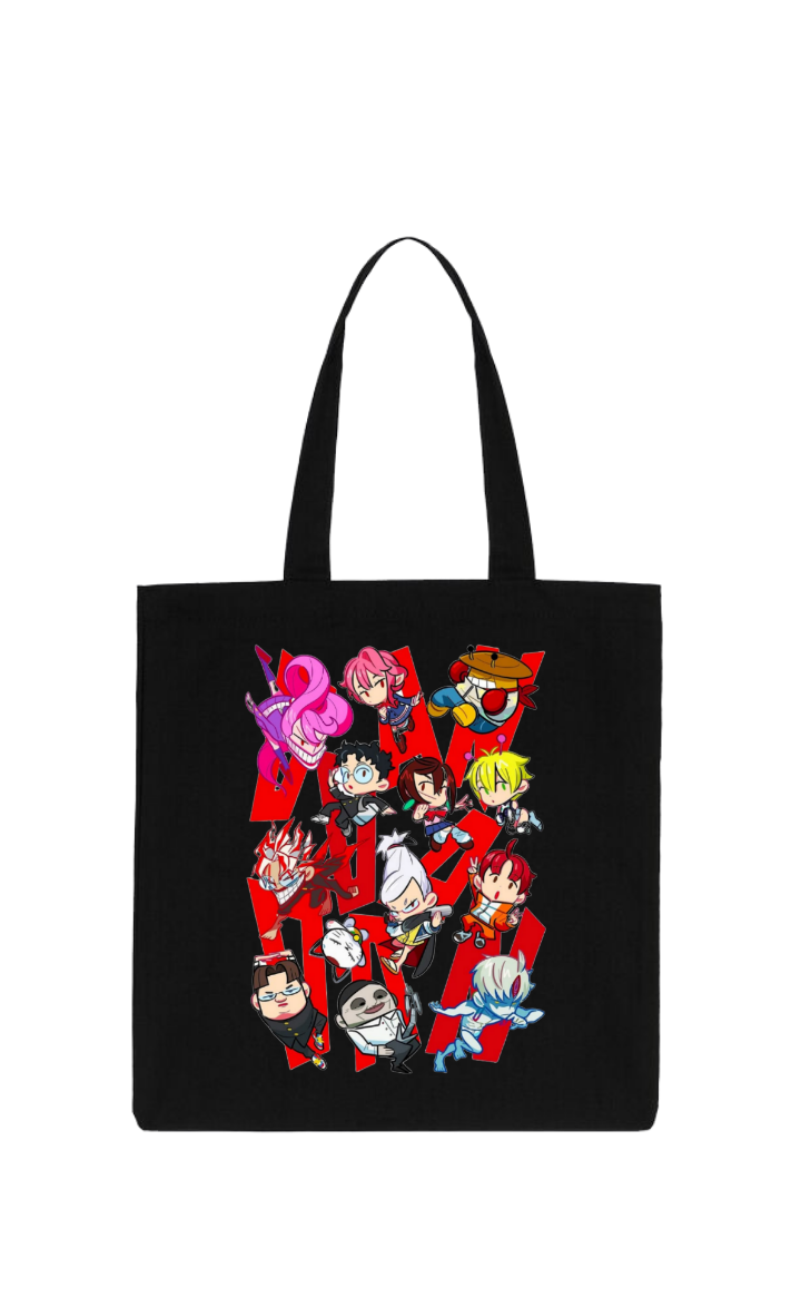 Dandadan tote bag Black 6