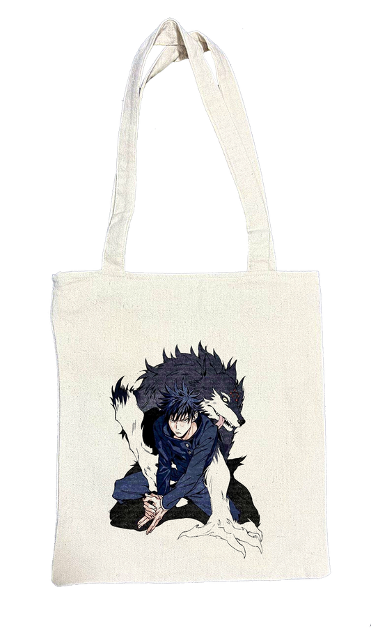 jujutsu kaisen GOJO  tote bag biege 6