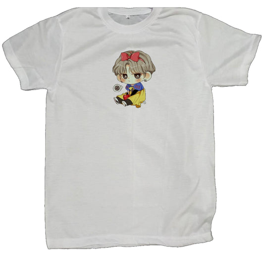 BTS t- shirt fat White 6