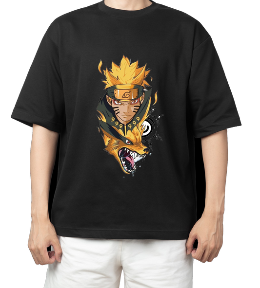 Naruto Shippuden t- shirt One Size Black 6