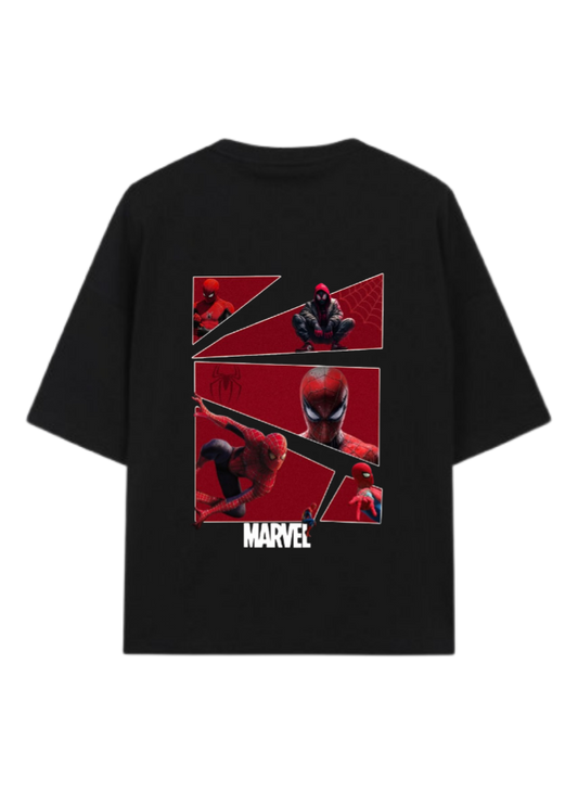 Spiderman t- shirt One Size Black Back 6