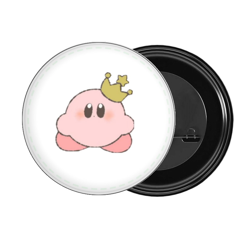 Cute Anime Kirby Bunny Pin Button – Kawaii Pink Rabbit Costume Metal Badge, Aesthetic Backpack & Jacket Accessories, Perfect Gift for Gamers and Anime Fans 6