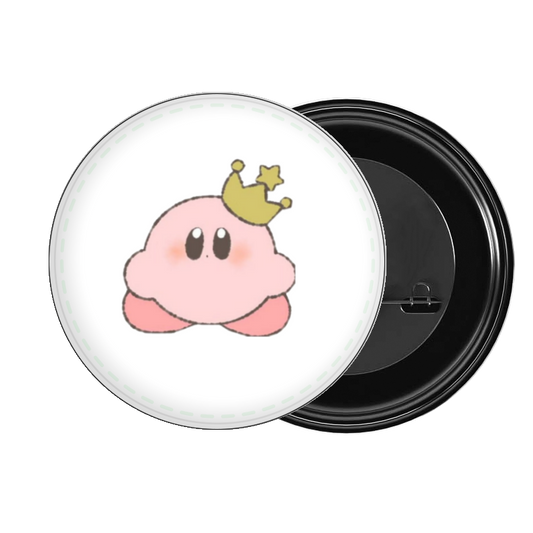 Cute Anime Kirby Bunny Pin Button – Kawaii Pink Rabbit Costume Metal Badge, Aesthetic Backpack & Jacket Accessories, Perfect Gift for Gamers and Anime Fans 6