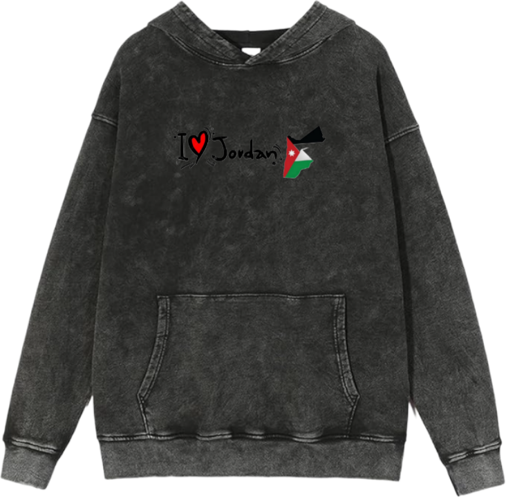 Jordan Oversize  Hoodie Washed gray 6