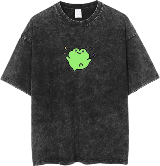 Frog One Size t- shirt Washed 6