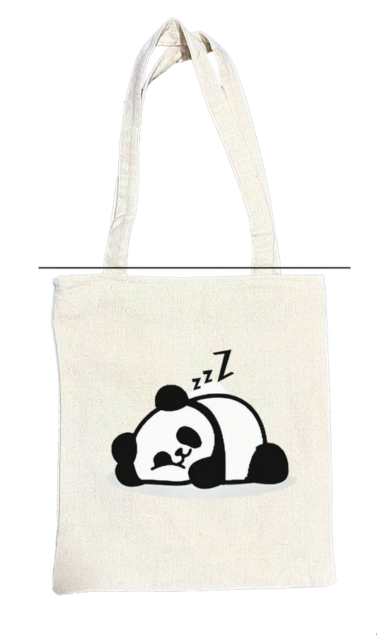 PANDA tote bag beige 6