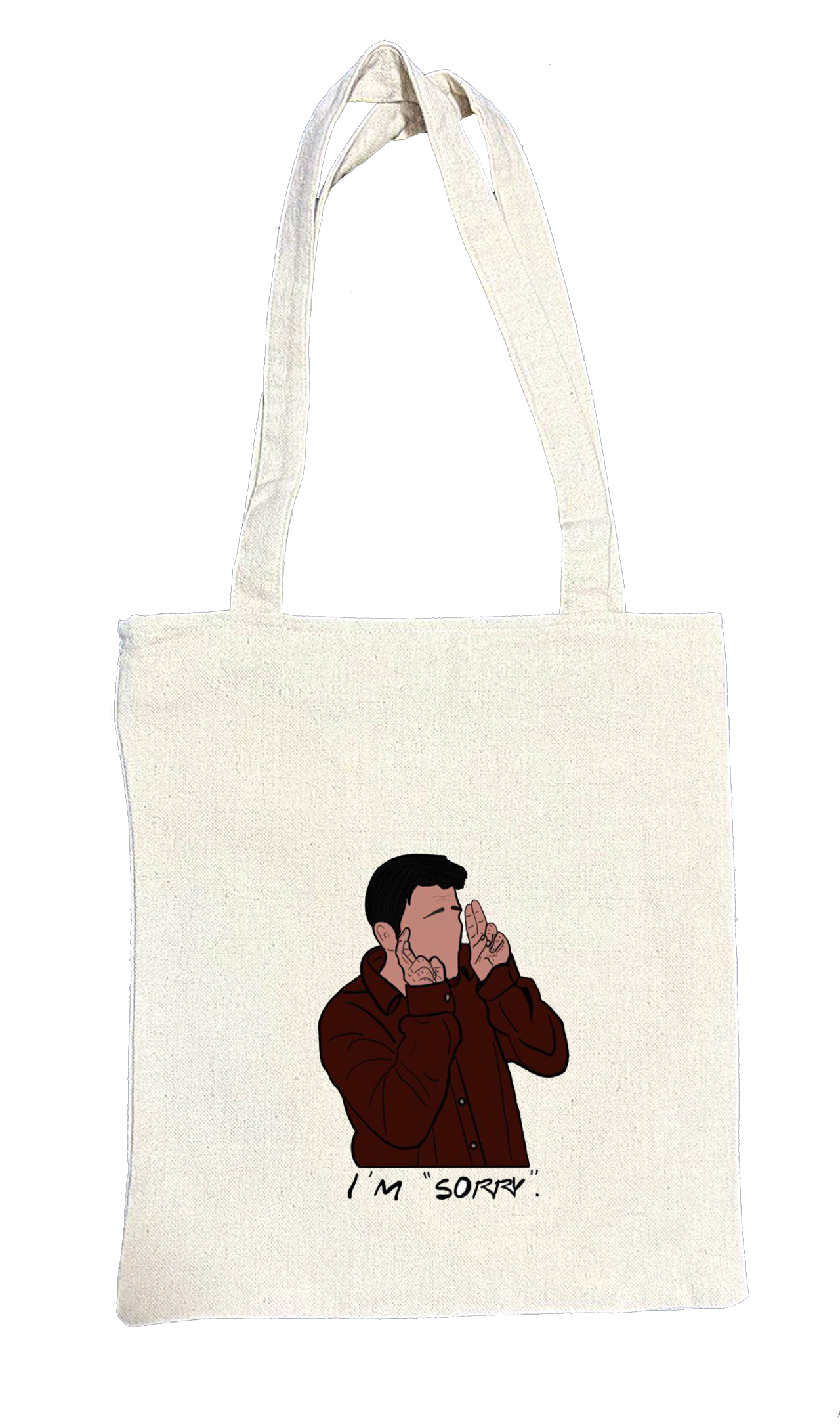 Friends tote bag beige 6