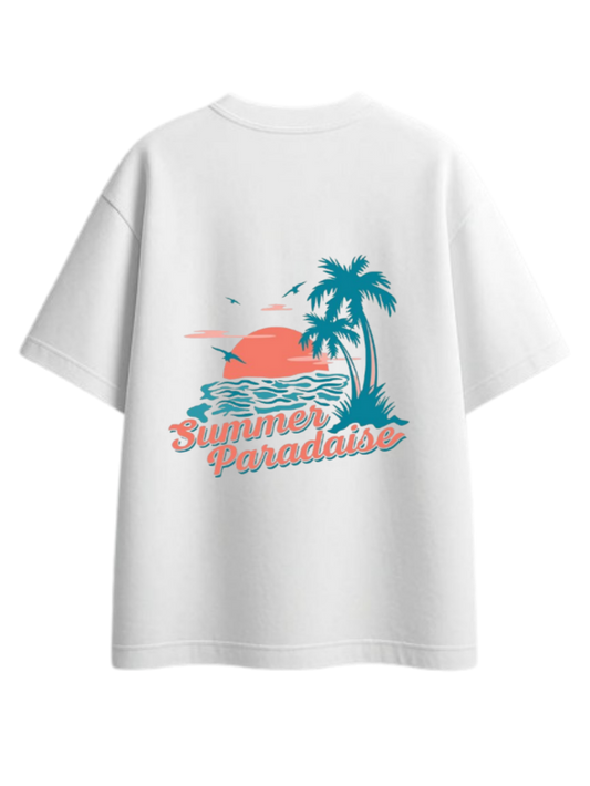 Summer Vibes t- shirt White Back 6