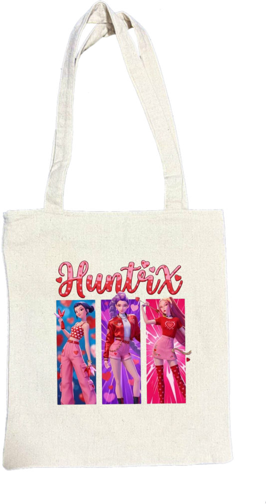 Hunterix kpop tote bag Beige 6