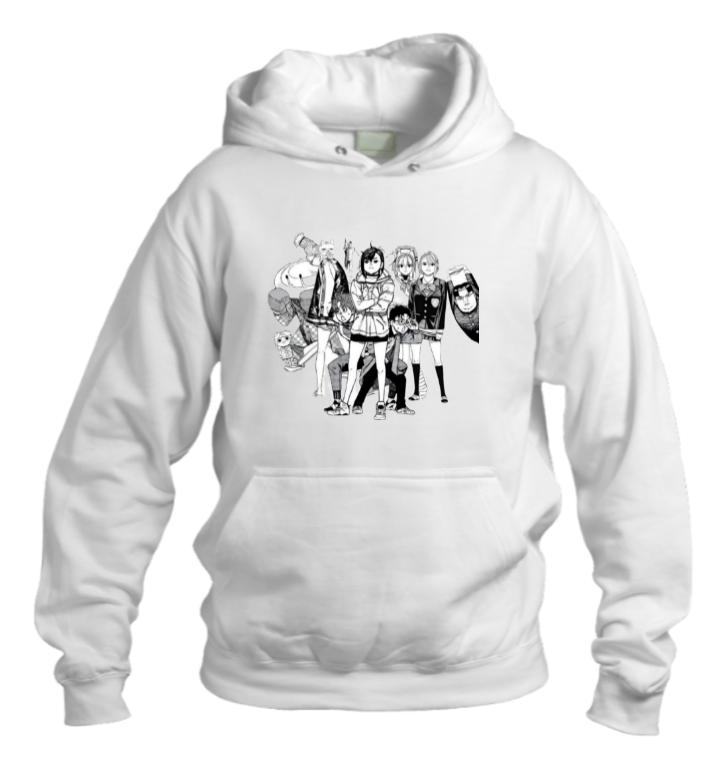 Dandadan One Size hoodie White 6