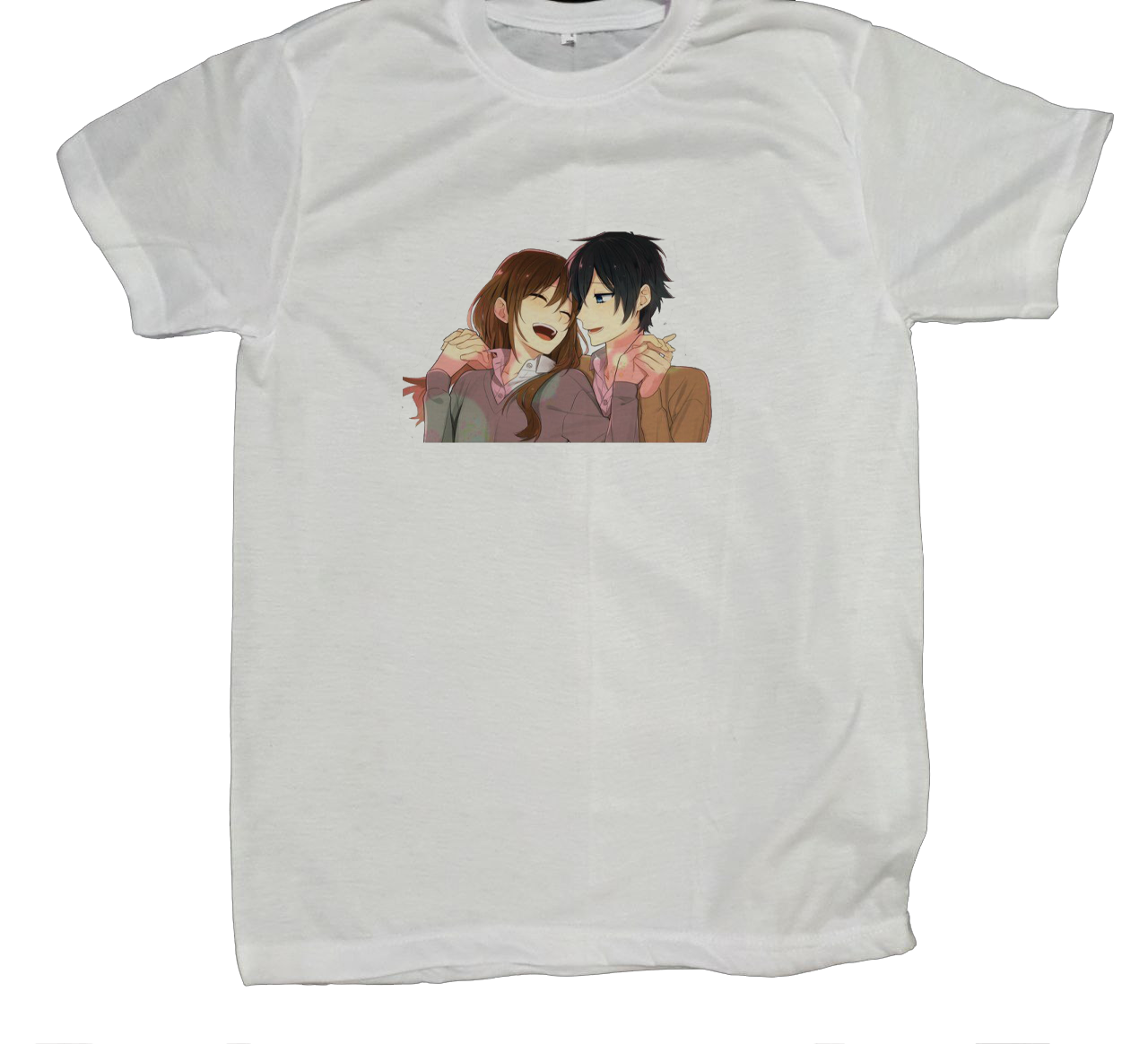 Horimiya t- shirt fat White 6