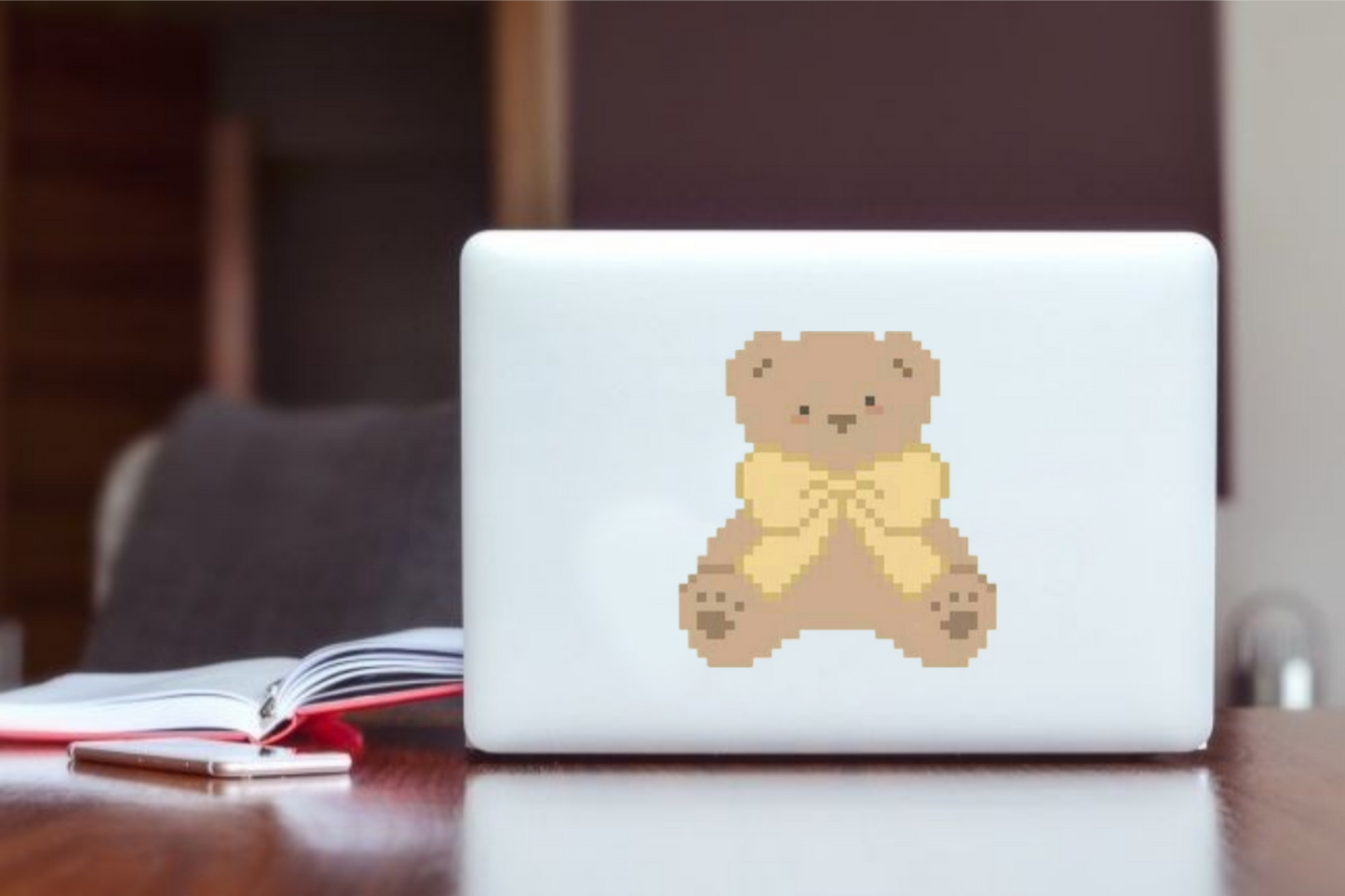 bear Laptop Sticker 6