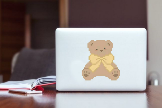 bear Laptop Sticker 6