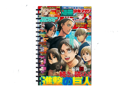 Attack on Titan Notebook A5 6