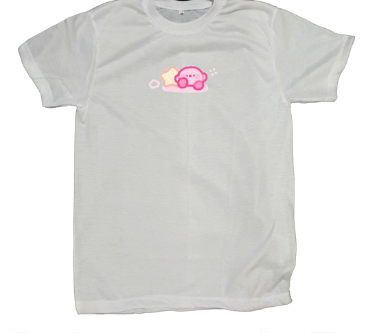 Cute Anime Kirby T-Shirt – Kawaii Graphic Tee, Soft Casual fit Sleeve Shirt for Women, Men, Teens, and Gaming Fans 6