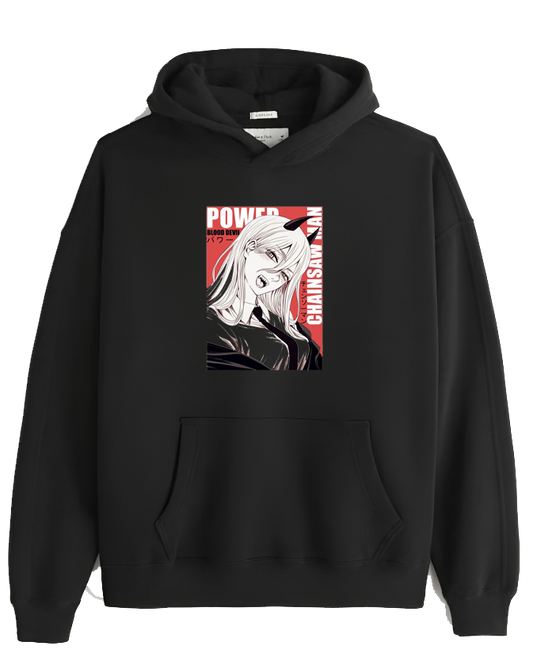 Chainsaw Man One Size hoodie Black 6