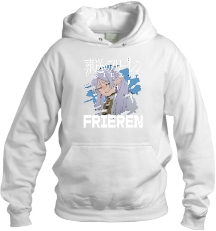Frieren Beyond Journey's End One Size hoodie White 6